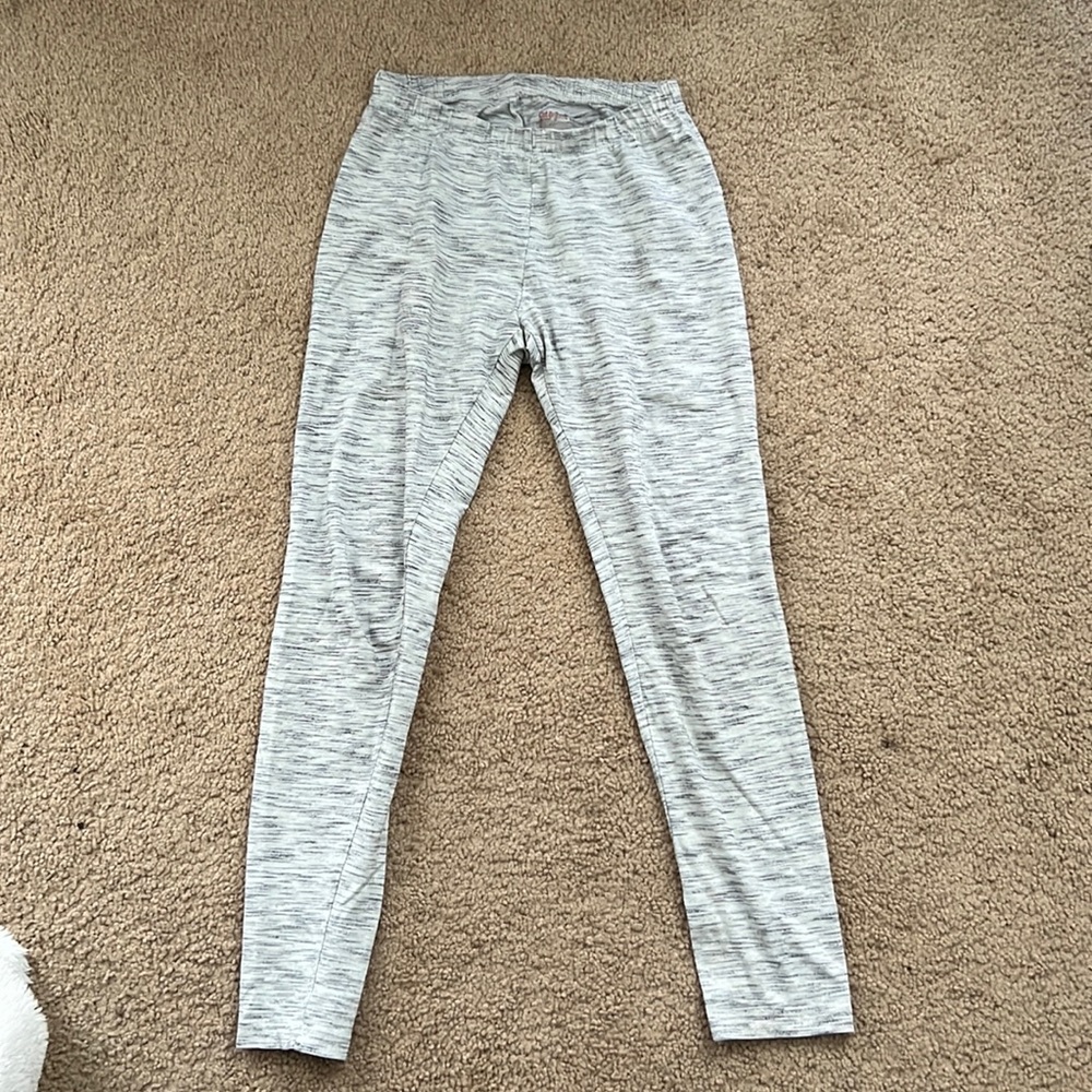 Grey girls leggings